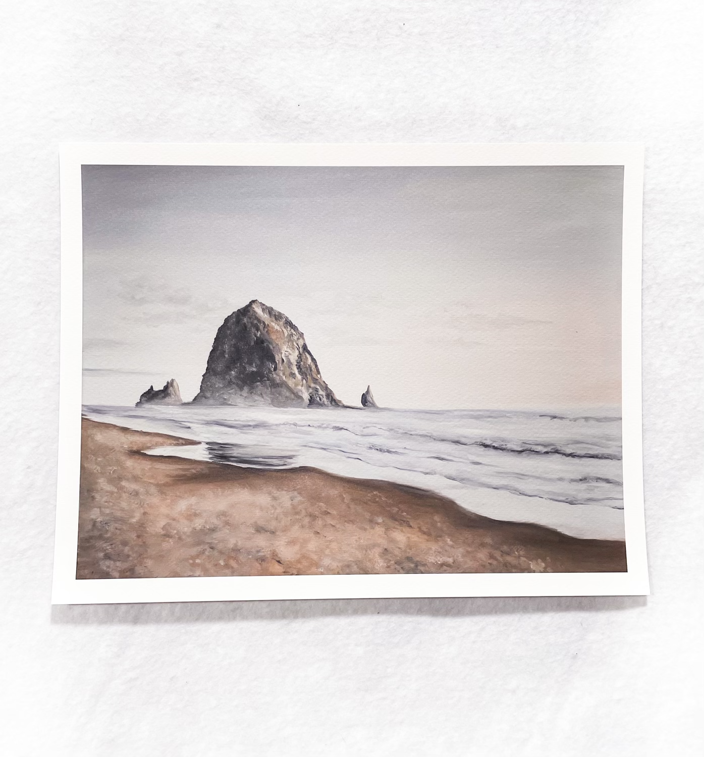 Haystack Rock Cannon Beach - 5D Diamond Painting 