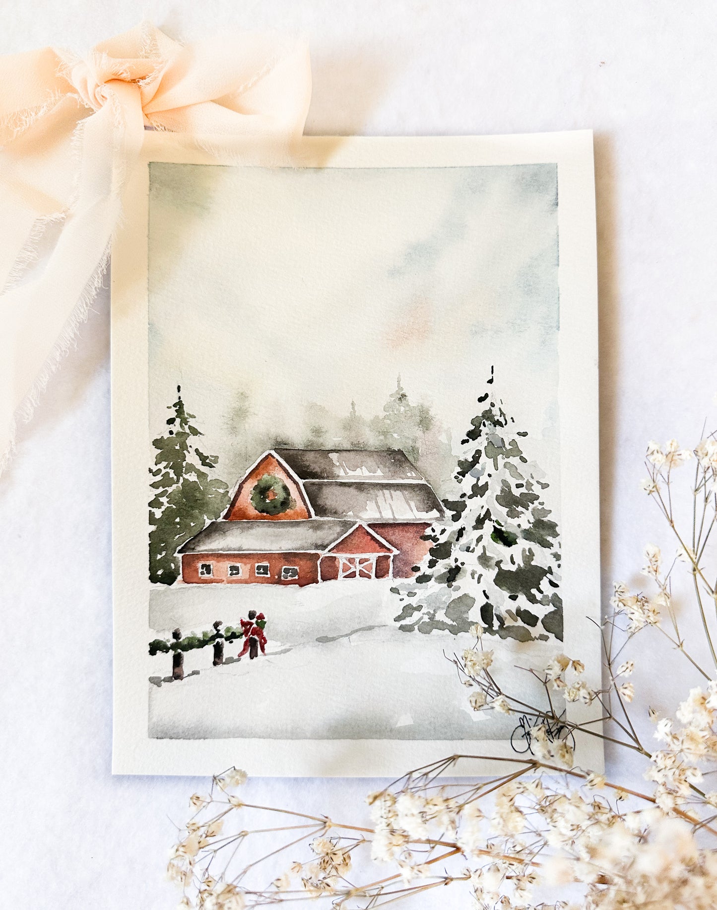 Silent Night Collection - The Red Barn