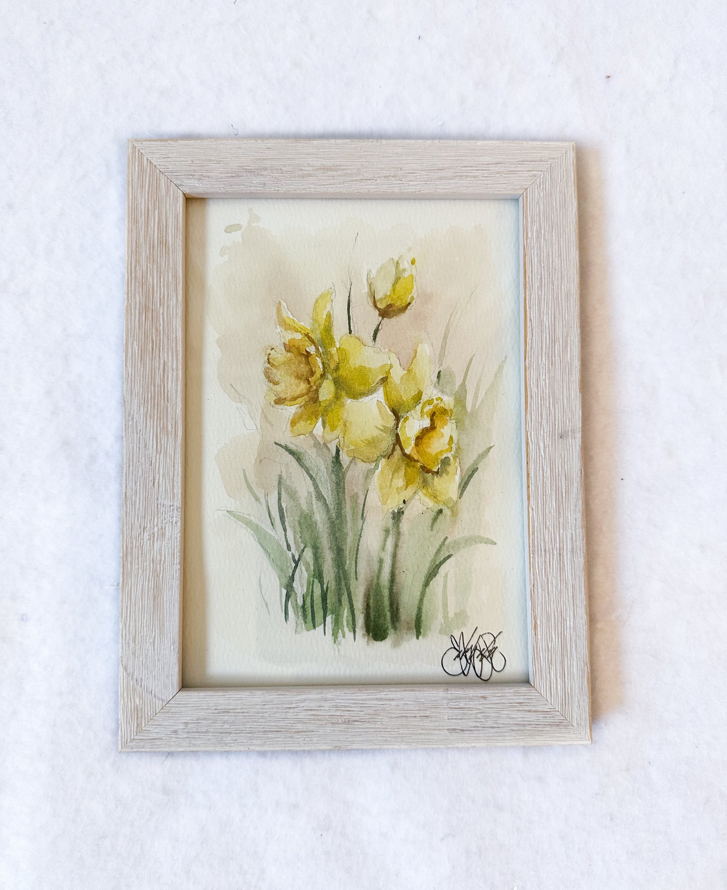 ORIGINAL Daffodils in the Garden