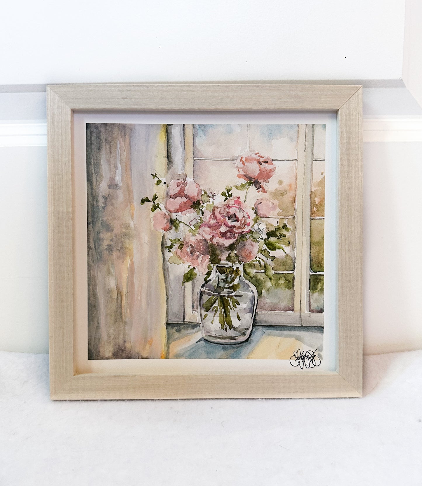 PRINT - Peony Vase