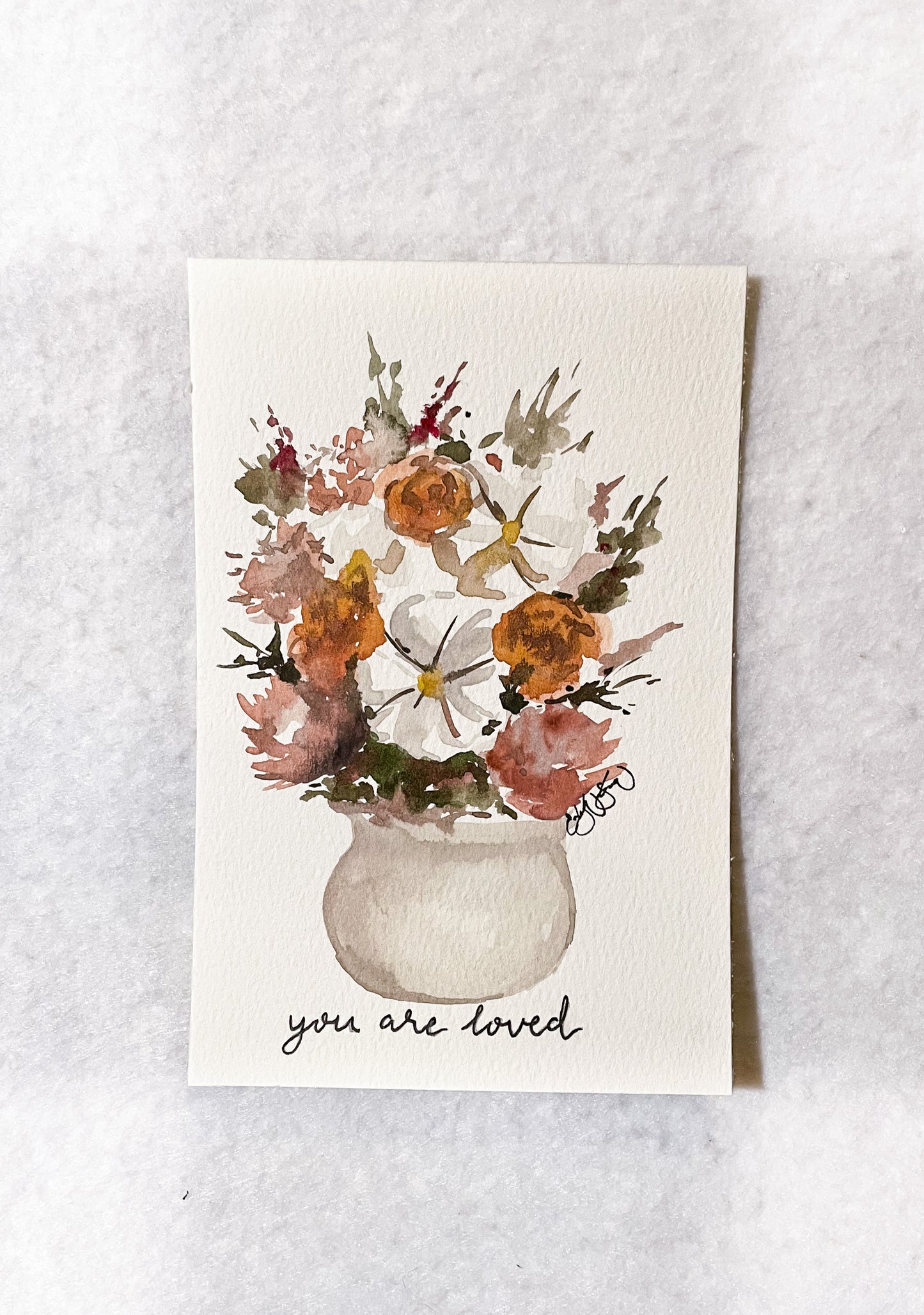 Valentine Florals - You Are Loved 5