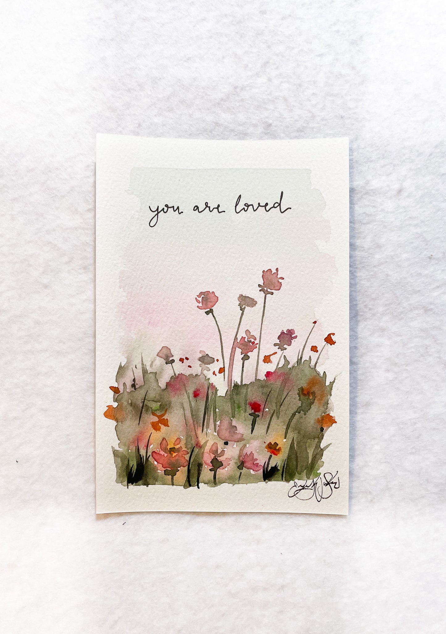 Valentine Florals - You Are Loved 9