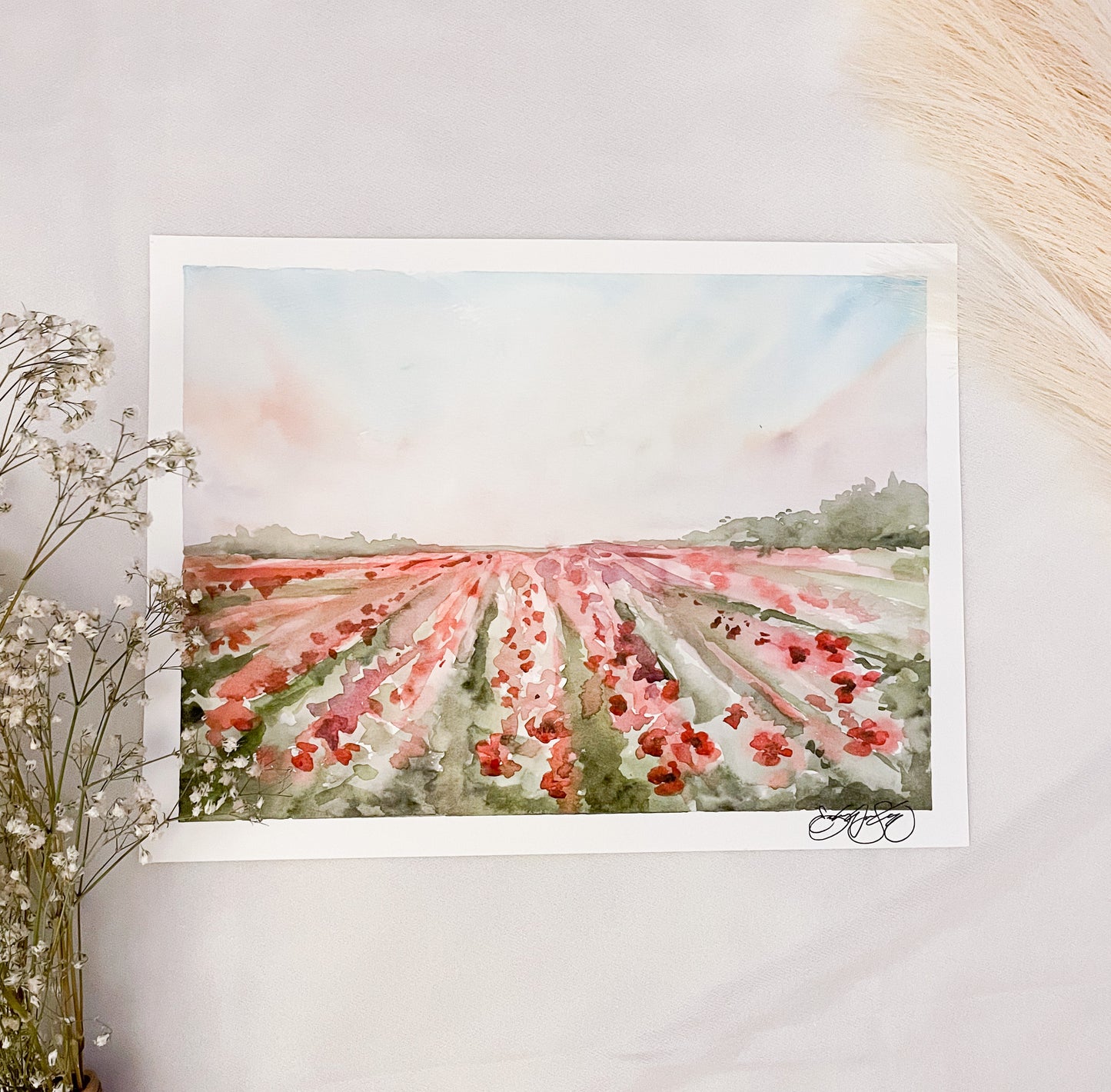 ORIGINAL Field of Poppies